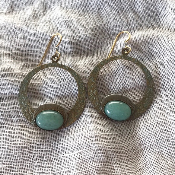 Jewelry - Aventurine Stone Earrings